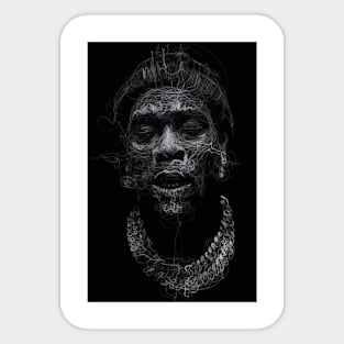 burna boy Sticker